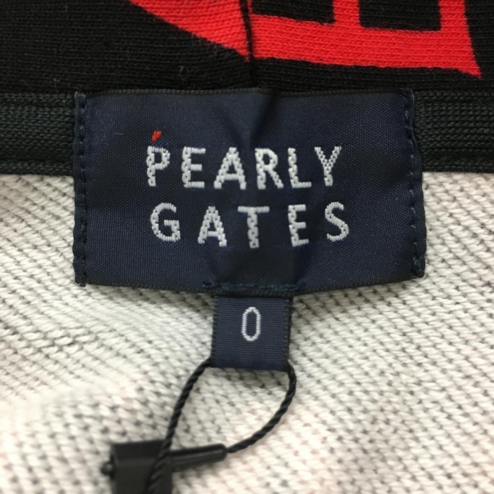 PEARLY GATES フルジップフーディブルゾン　Ｌレッド PEARLY GATES フルジップフーディブルゾン Lレッド