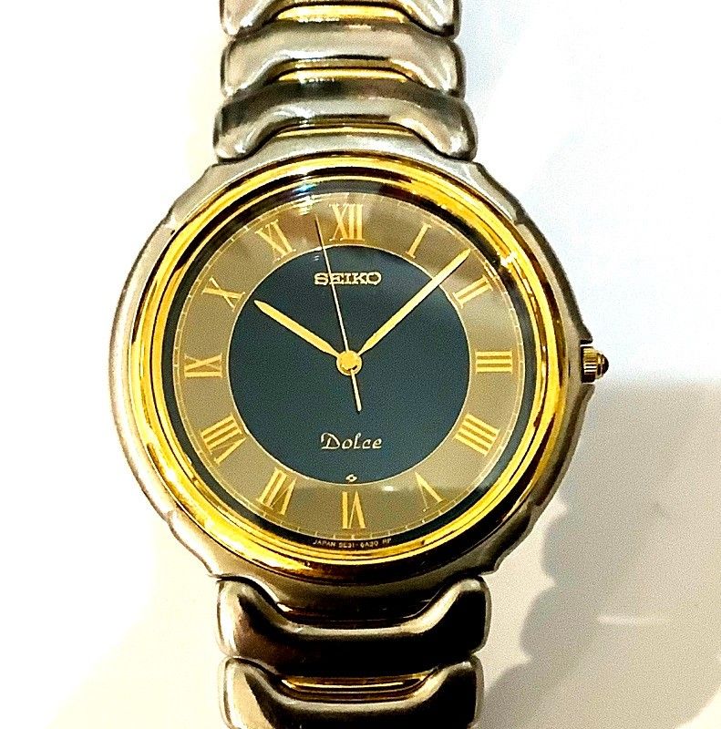 新作コレクション・発売中*送料無料 SEIKO Dolce ローマン文字盤