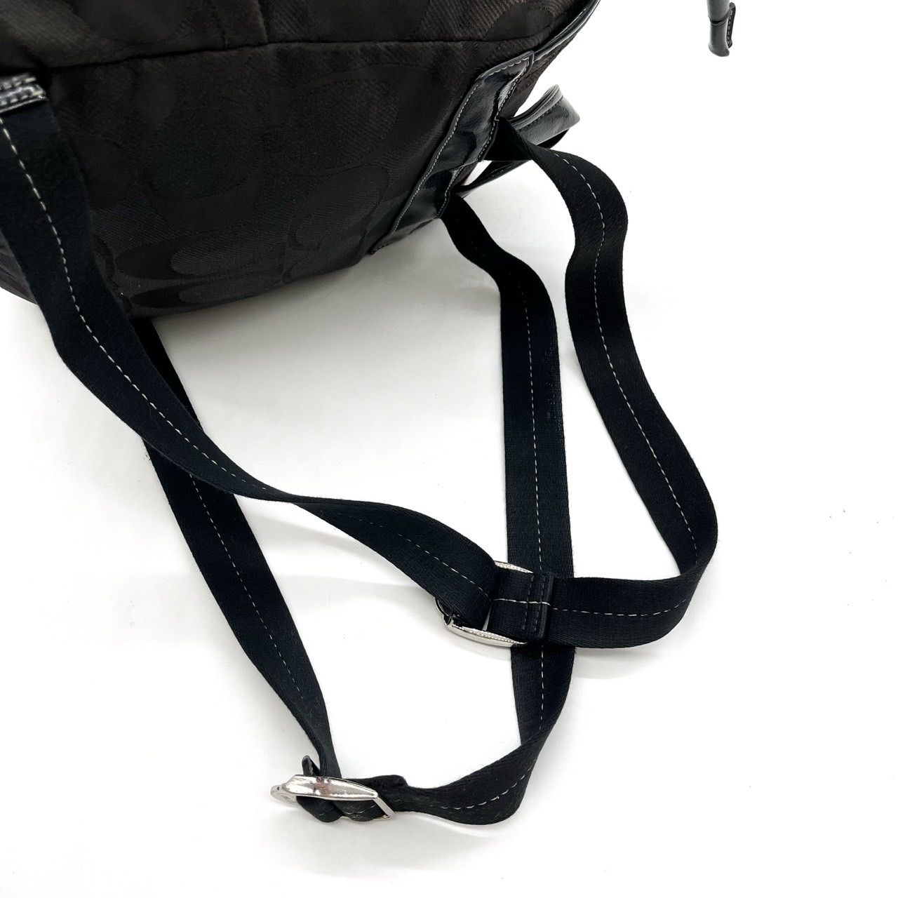 良品】 COACH コーチ リュック バックパック シグネチャー キャンバス 