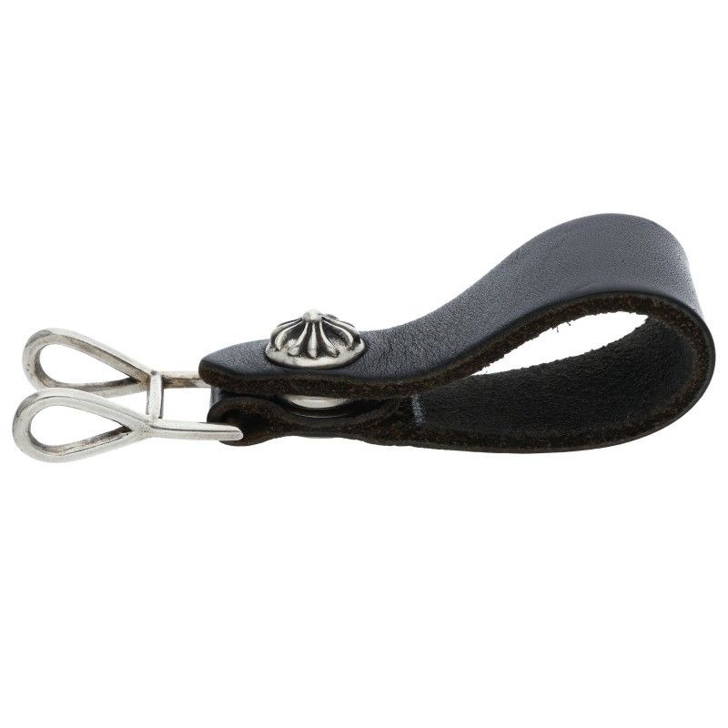 クロムハーツ BELT LOOP クロスボールボタンレザーベルトループ メンズ