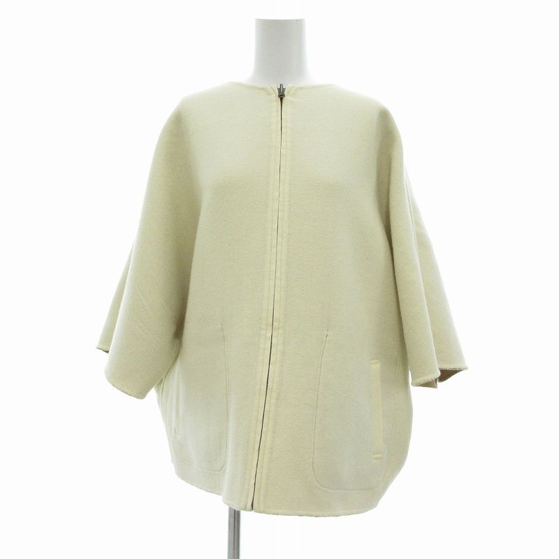 BEARDSLEY ビアズリー リバーシブル ポンチョ ウール コート