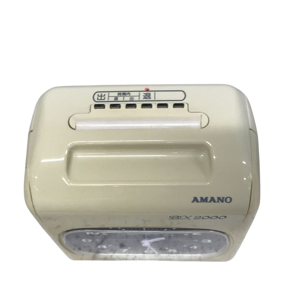 アマノ タイムレコーダー BX2000 Amazon | アマノ タイムカード タイムレコーダー ホワイト