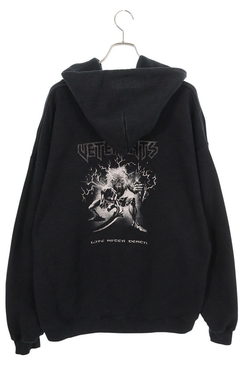 ヴェトモン 21SS UE51TR580B エレクトリックヘビーメタルパーカー  