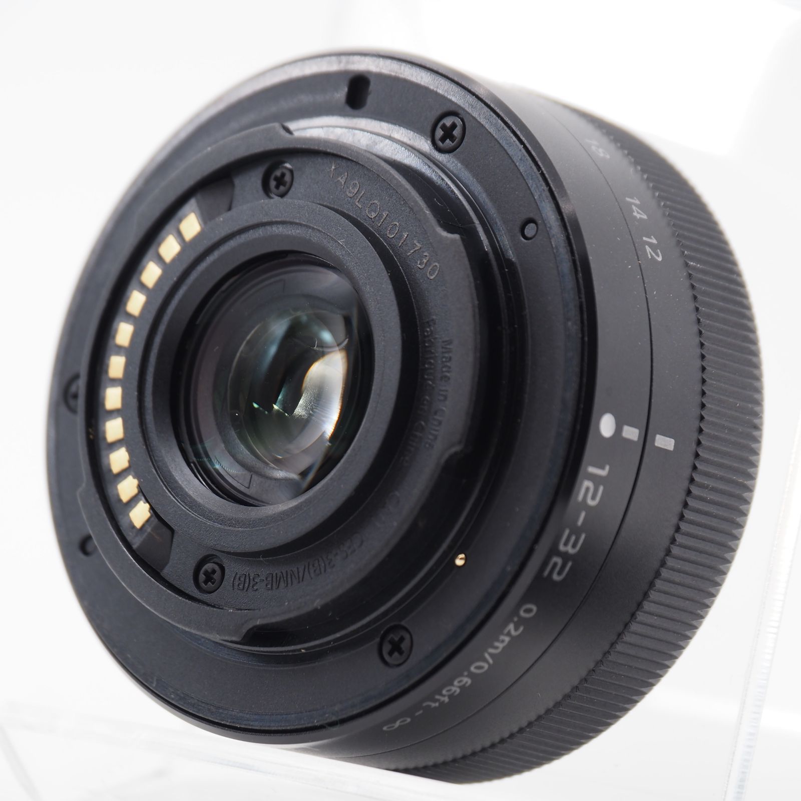 ☆ほぼ新☆パナソニック 標準ズームレンズ マイクロフォーサーズ用 ルミックス G VARIO 12-32mm/F3.5-5.6 ASPH./MEGA  O.I.S. ブラック H-FS12032-K - メルカリ