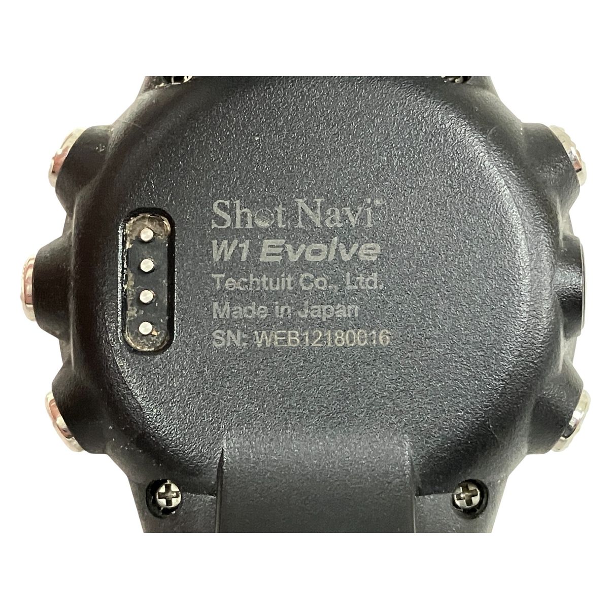 ShotNavi W1 Evolve ブラック ゴルフ GPS ナビ 距離測定器 距離計
