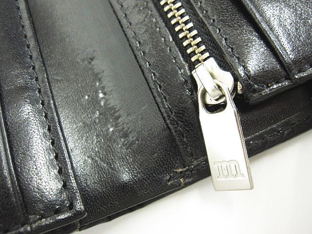 marimekko マリメッコ ウニッコ 型押し レザー 三つ折り 財布