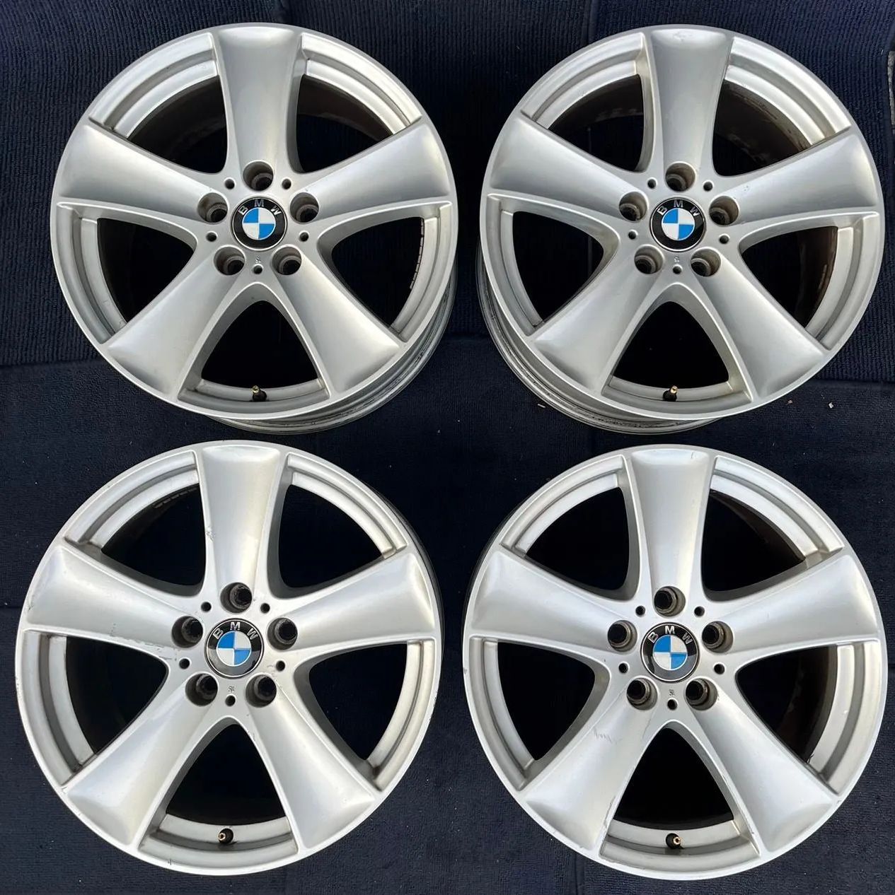 BMW X5 E70 純正 18インチ ホイール4本 8.5J +46 PCD120 ハブ径約72 No  