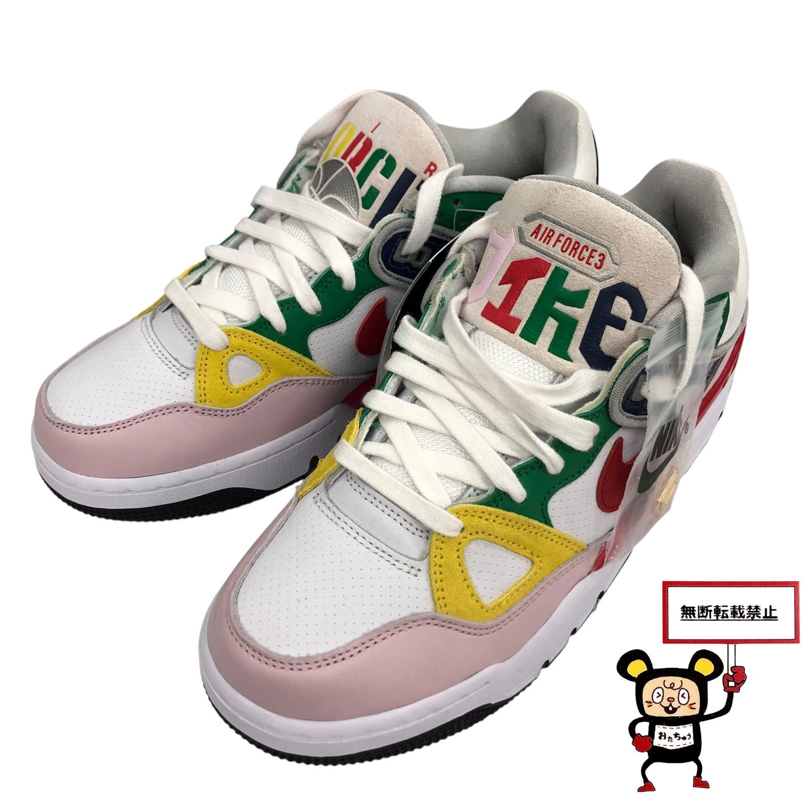 77.NIGO® × Nike Air Force 3 Low SP (Heel Logo 