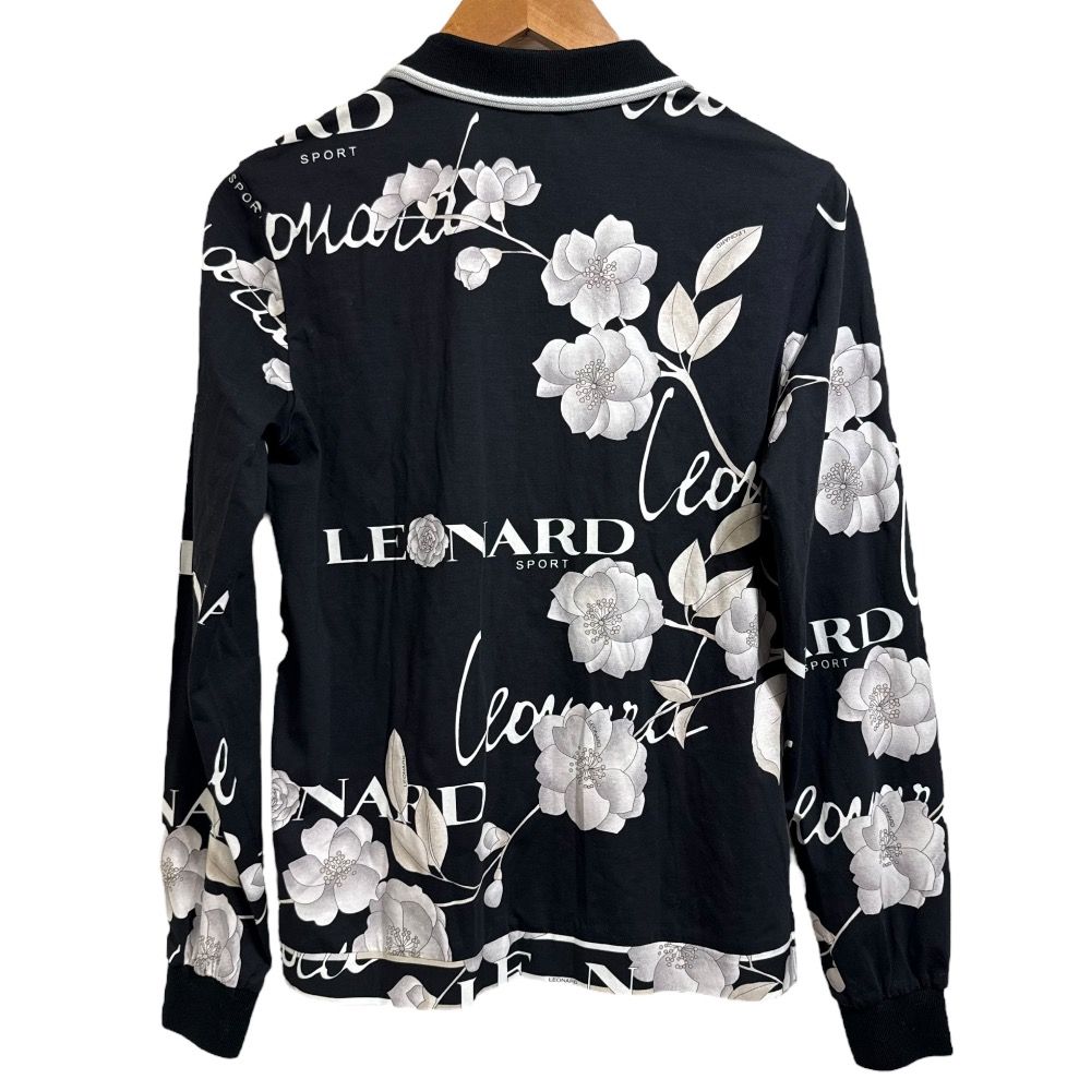美品 Leonard Sport レオナールスポーツ フラワープリント 長袖