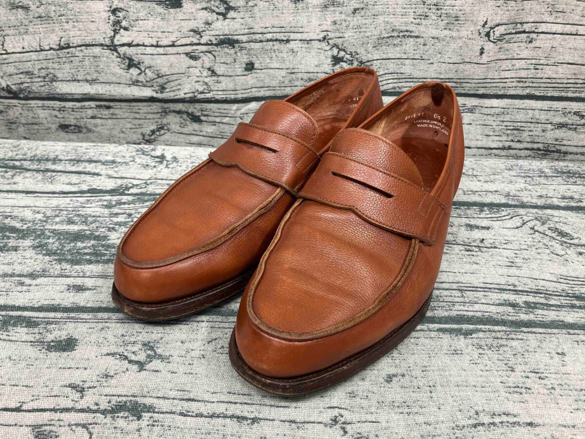 crockett-jones クロケット-ジョーンズ ローファー UNITED ARROWS 別注 ユナイテッドアローズ ブラウン サイズ41 25.5cm