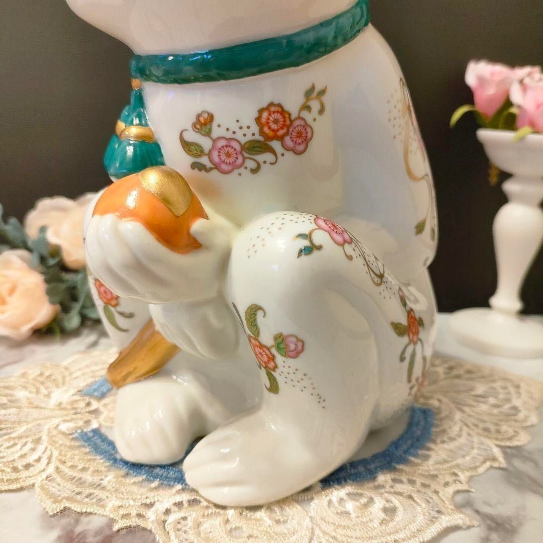 フランクリンミント 不老長寿の帝王猿 ハンドペイント 24金 陶器置物 限定品 フランクリンミント 不老長寿の帝王猿 ハンドペイント 24金 陶器