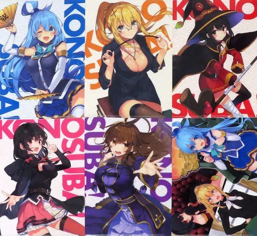 中古】クリアファイル 集合 A4クリアファイルセット(6種セット
