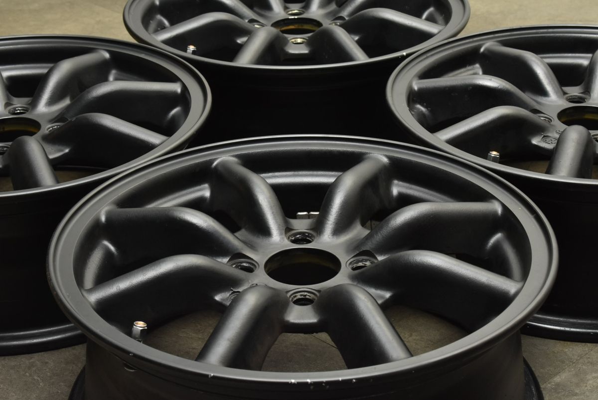 ①ワタナベ エイトスポーク F8F 14インチ 5.0J PCD100 2本 ①ワタナベ