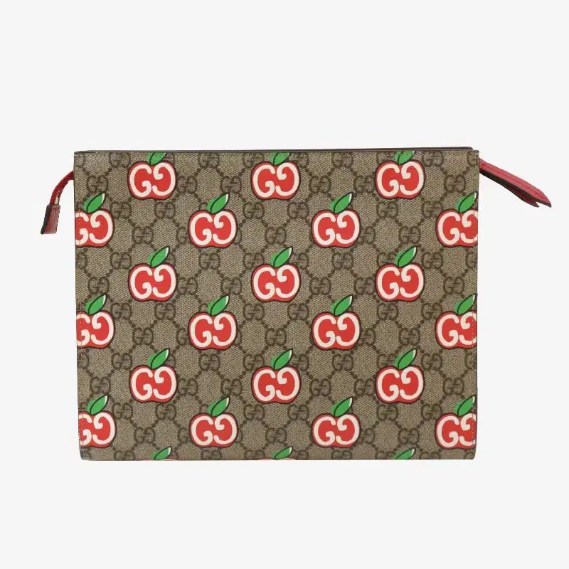 GUCCI グッチ 624881 GG Supreme シュプリーム アプロゴ クラッチバッグ