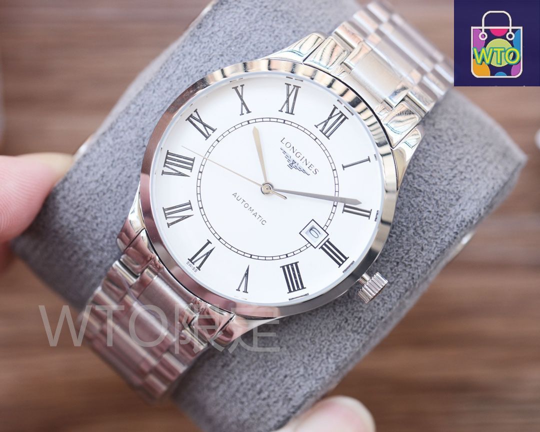 ロンジン腕時計 今日WTO】Longines Three-Hand Men's Watch ロンジン メンズ-WTO