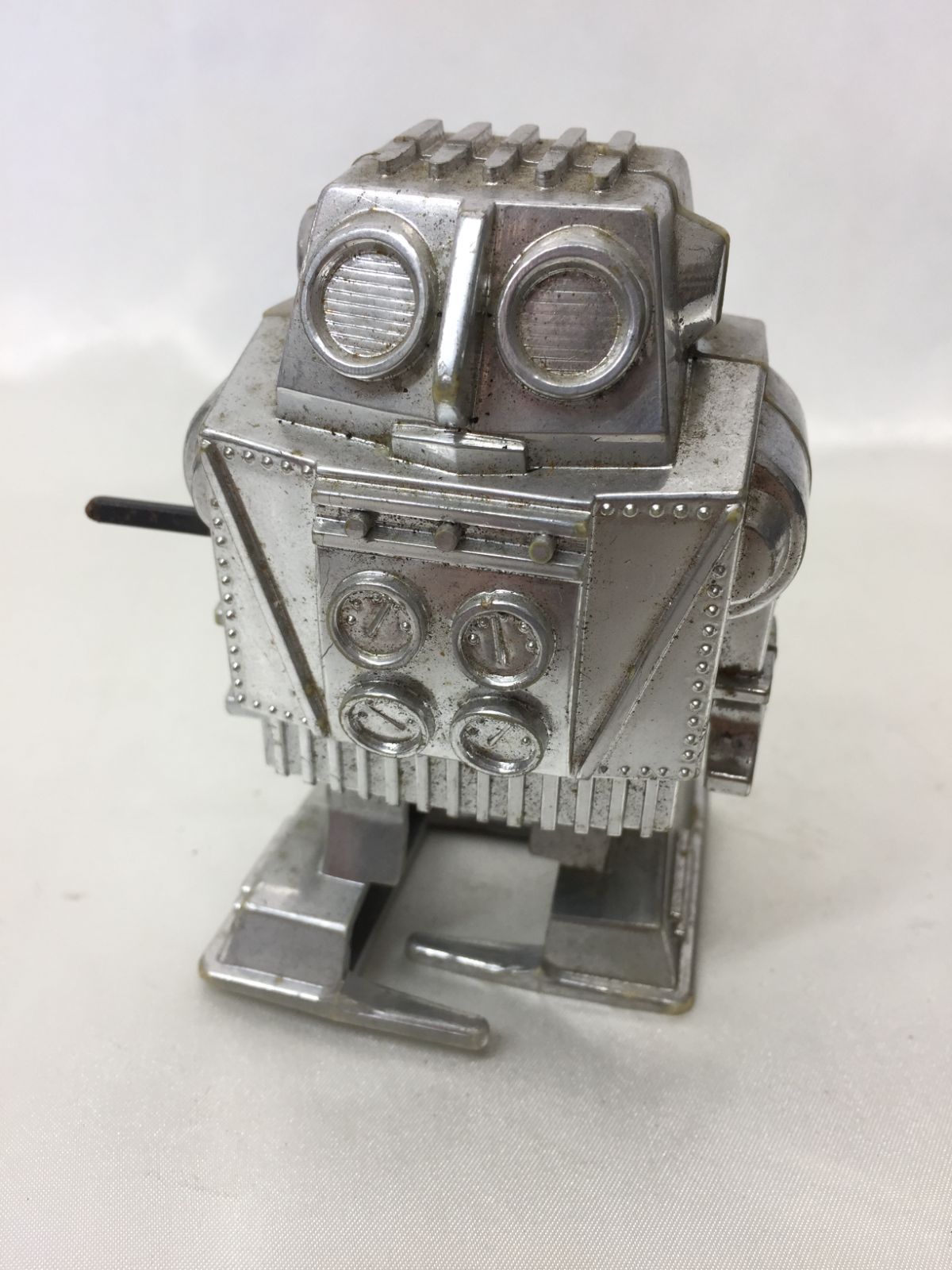 ブリキ ロボット ゼンマイ式 昭和レトロ おもちゃ ヴィンテージ