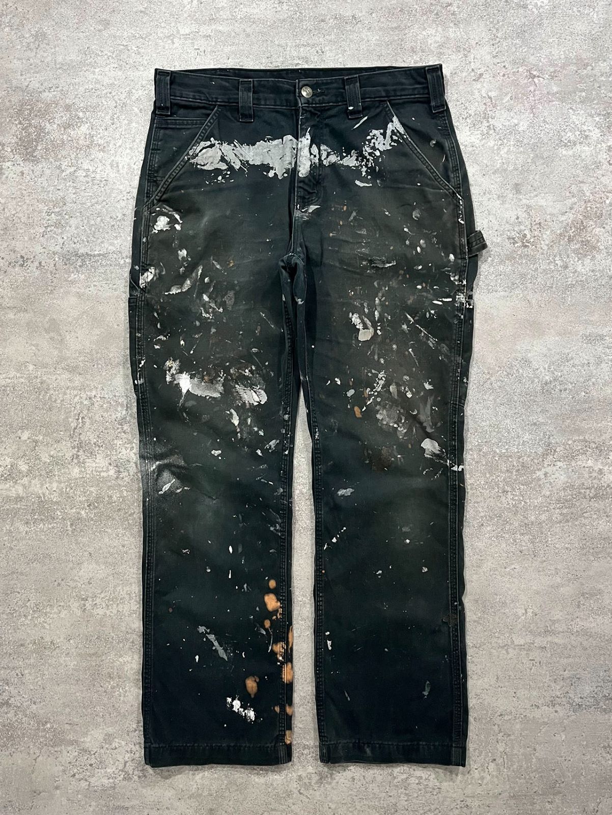 US カーハート ペインター パンツ 黒 ブラック サイズ 32 x 30 