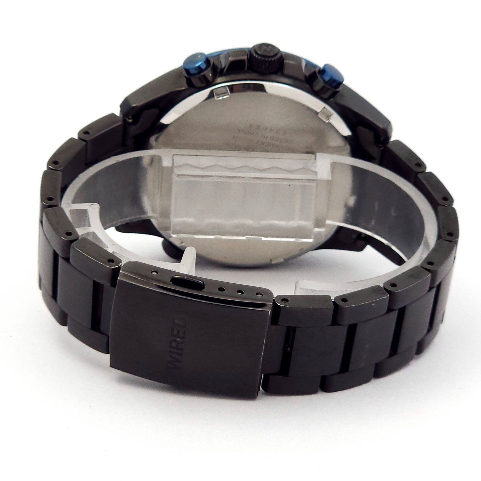 SEIKO セイコー ワイアード クロノグラフ VK68-KX20 QZ 動作品