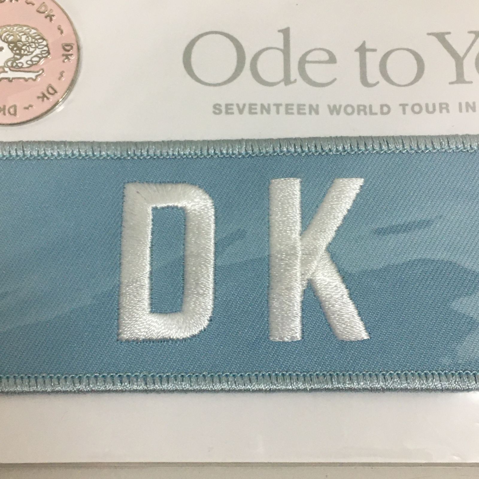 日本未発売】 SEVENTEEN ドギョム ode to you ワッペン