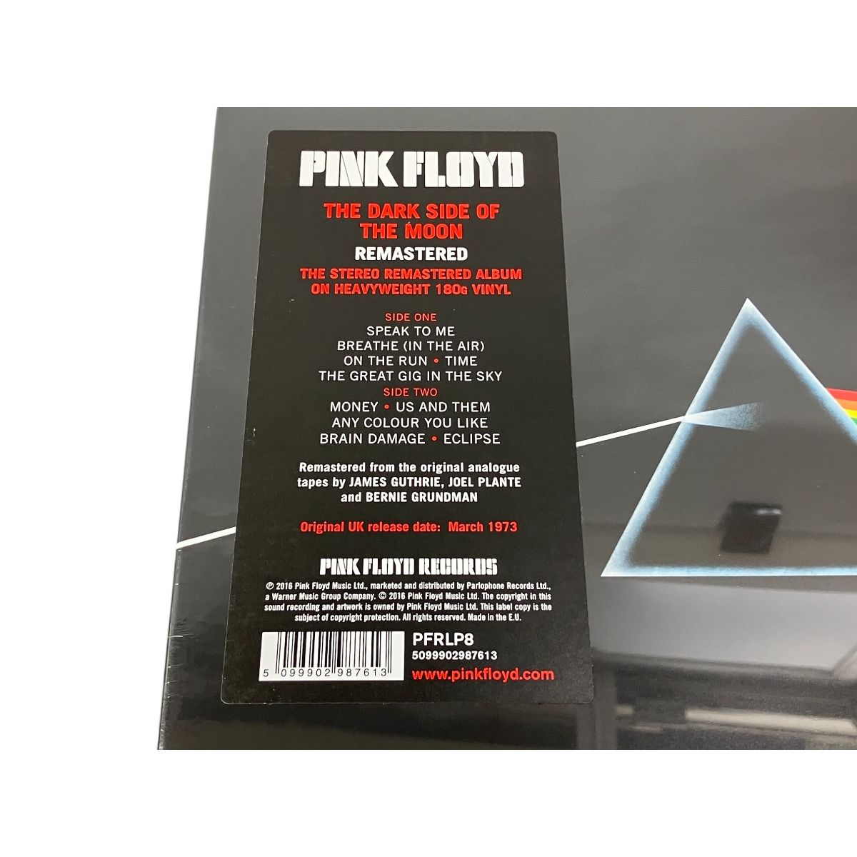 Pink Floyd ピンク・フロイド Wish You Were Here Dark Side Of