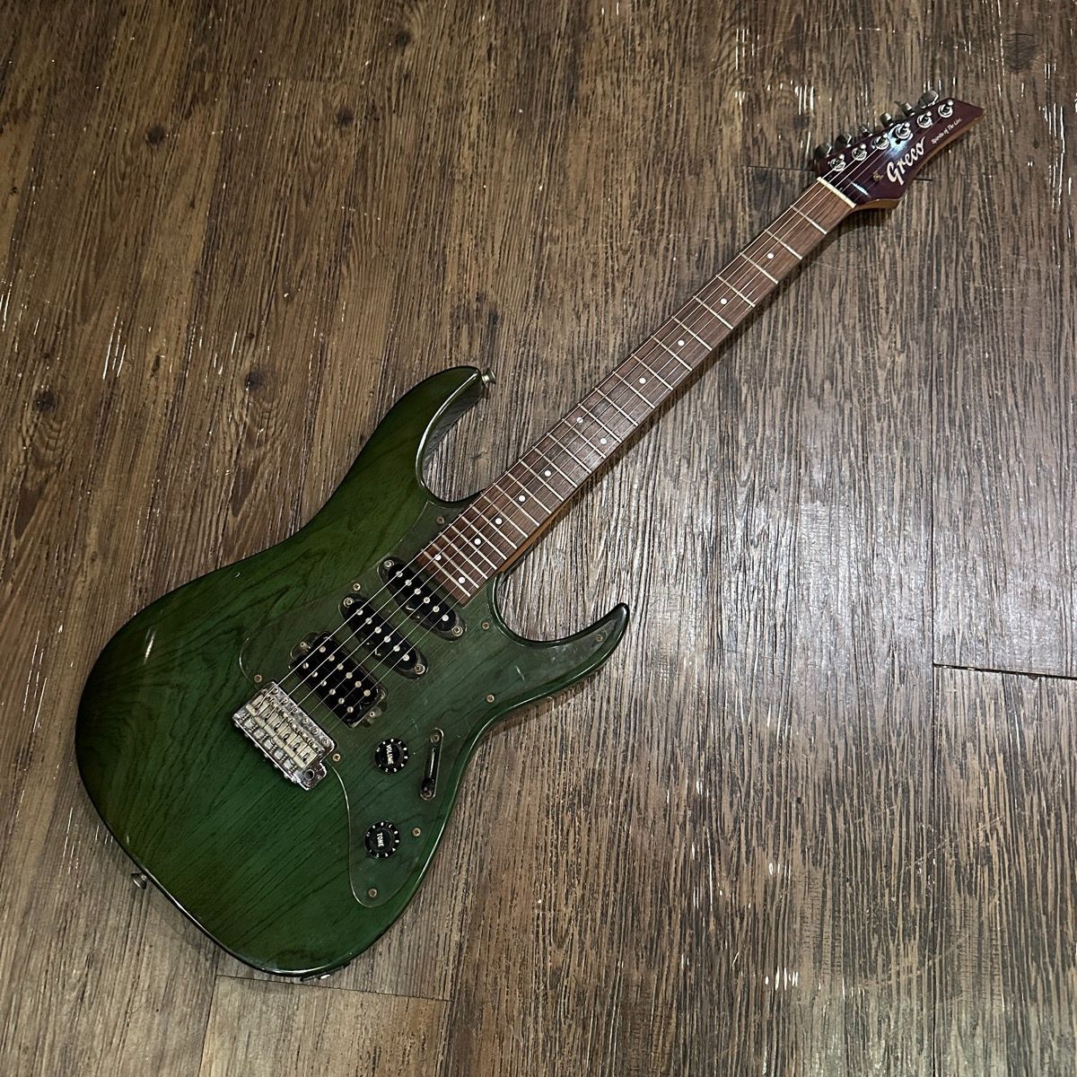 【新品弦張替済】Greco エレキギター WP-380 1990年代 フジゲン Greco WP-380 1990年代 日本製 Electric Guitar エレキギター