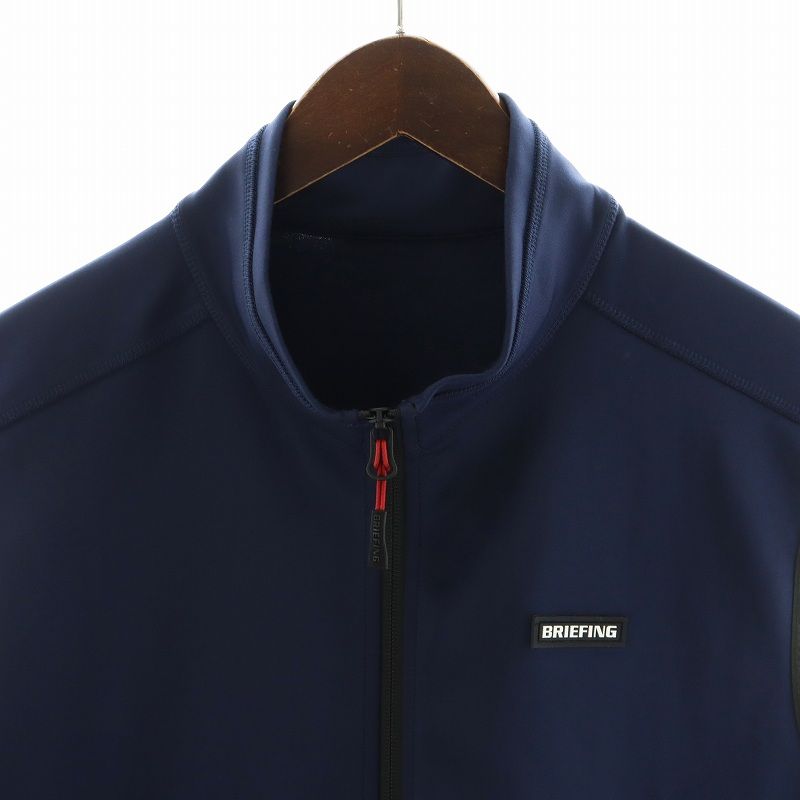 ブリーフィングゴルフ L ネイビー ジップアップジャケット ブリーフィングゴルフ L ネイビー ジップアップジャケット