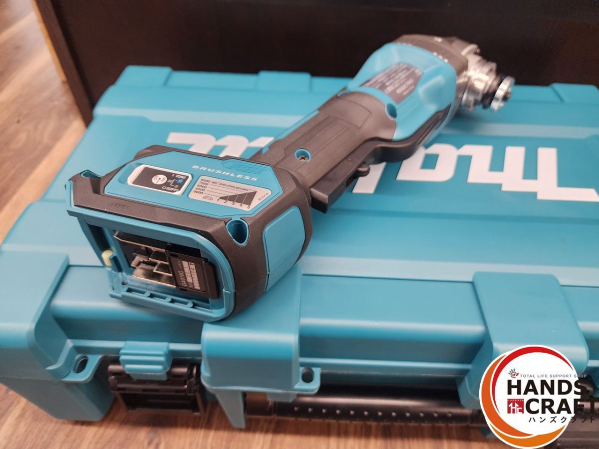 ♭ マキタ makita GA019GZ 100mm充電式ディスクグラインダ 本体 ケース 40Vmax HRDEVELOPMENT_JP