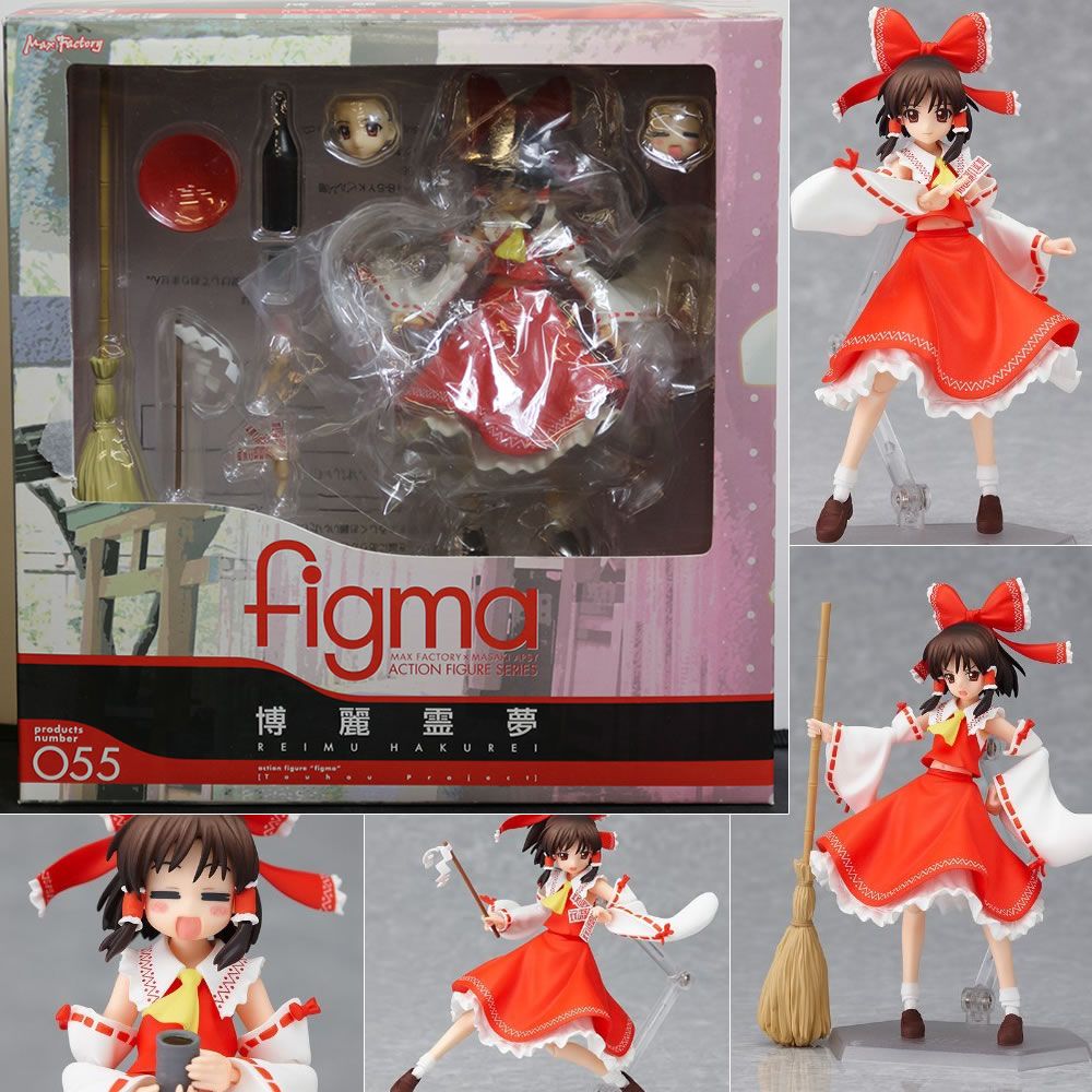 figma(フィグマ) 055 博麗霊夢(はくれいれいむ) 東方Project 完成品 可動フィギュア マックスファクトリー