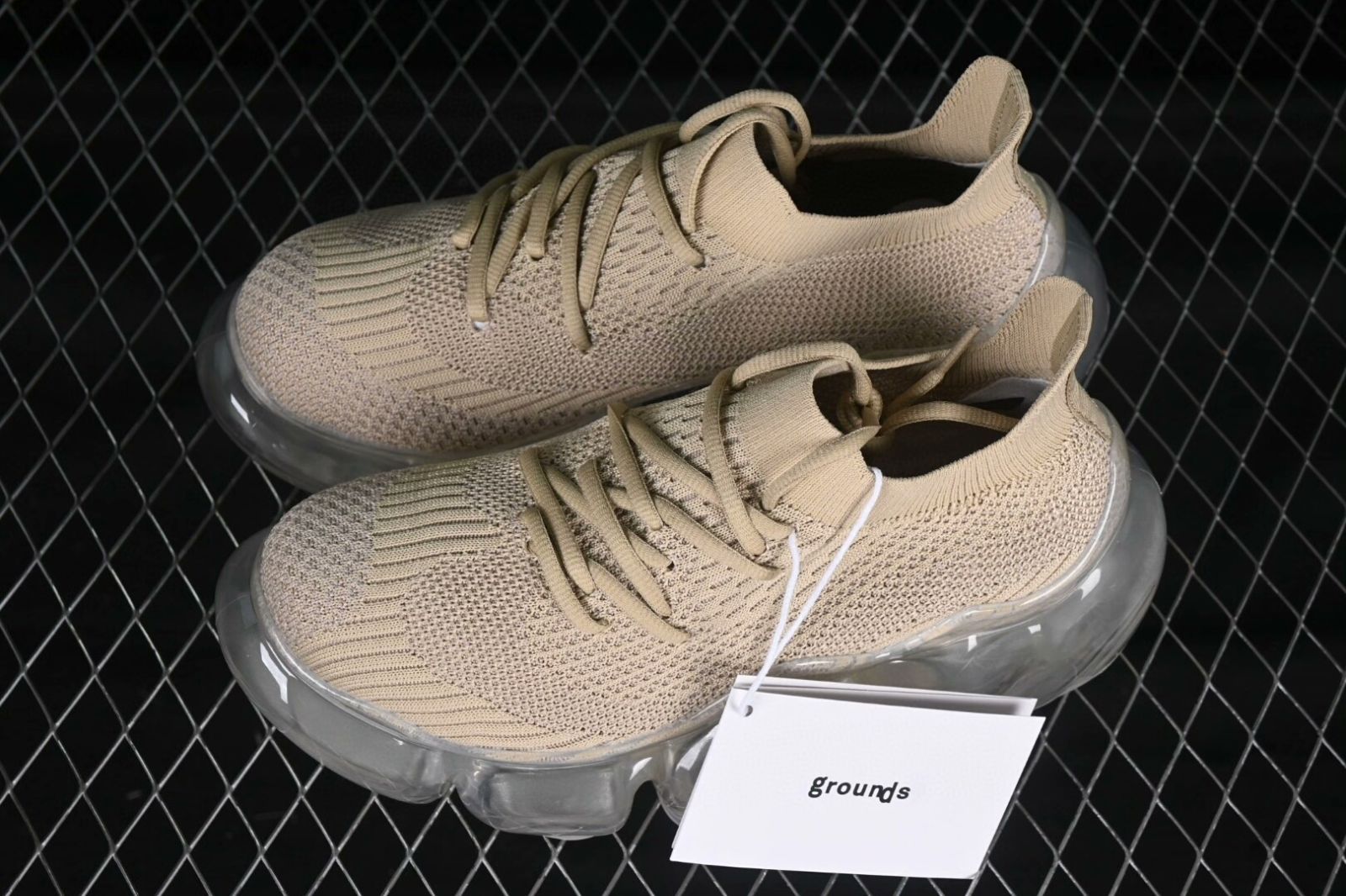 Grounds グラウンズ WHITE / BEIGE / CLEAR レディース スポーツ