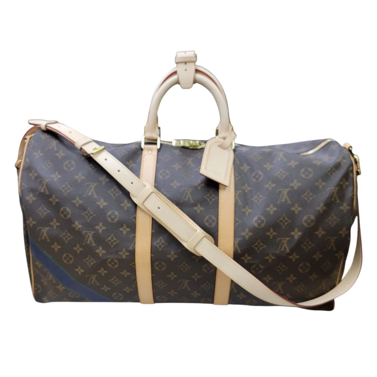 【LOUIS VUITTON】キーポルバンドリエール55 ストラップ付 ルイヴィトン キーポル•バンドリエール 55 ストラップ付き