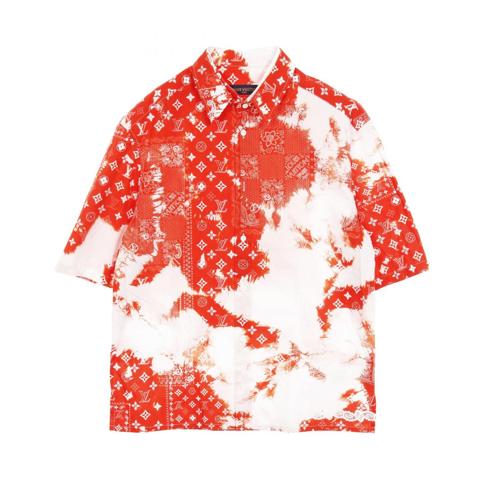 ルイ ヴィトン LOUIS VUITTON その他トップス モノグラムバンダナ RM222MNWOHNS07X コットン シャツ メンズ Used A