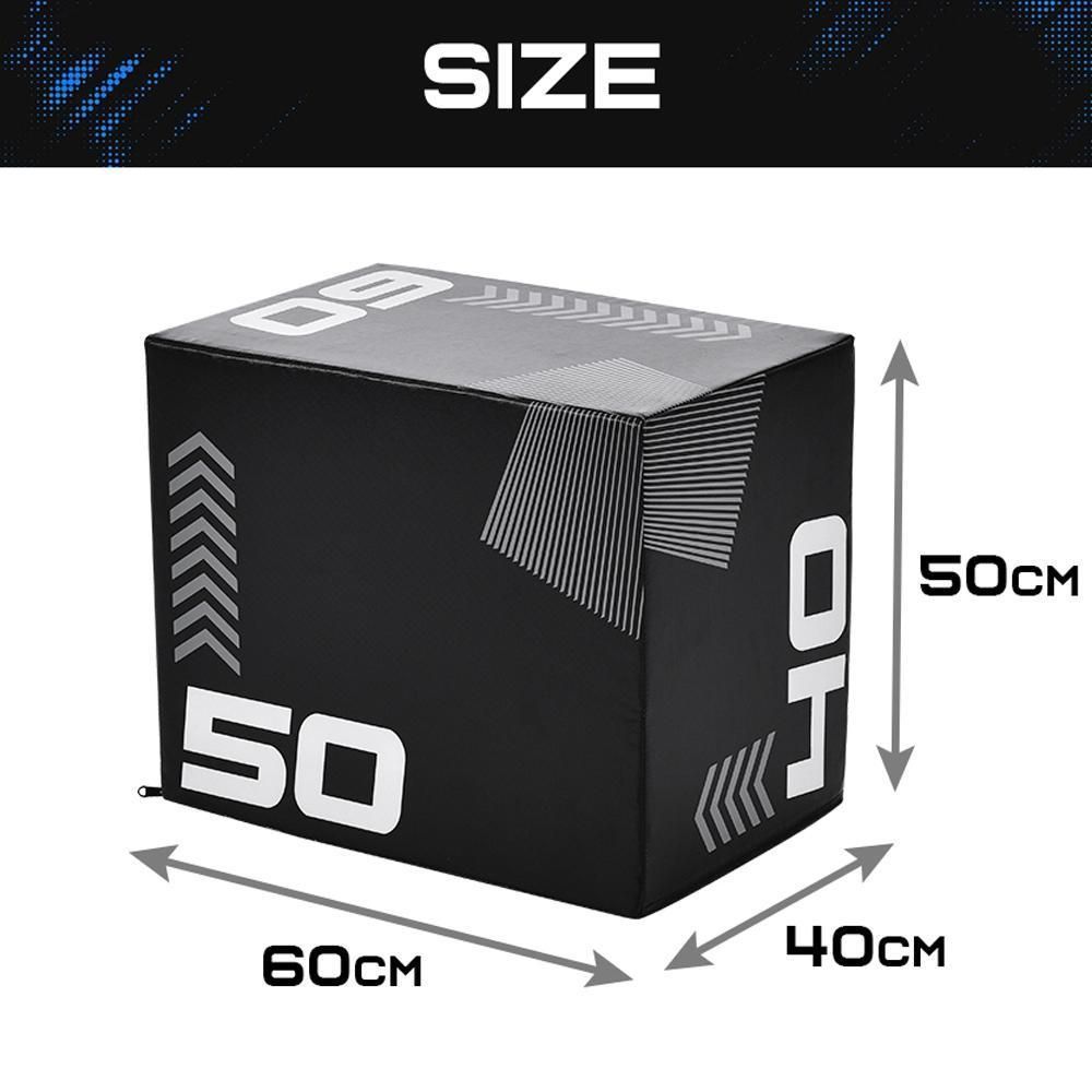 40×50×60cm昇降台跳び箱ジャンプ台ステップ台3in1