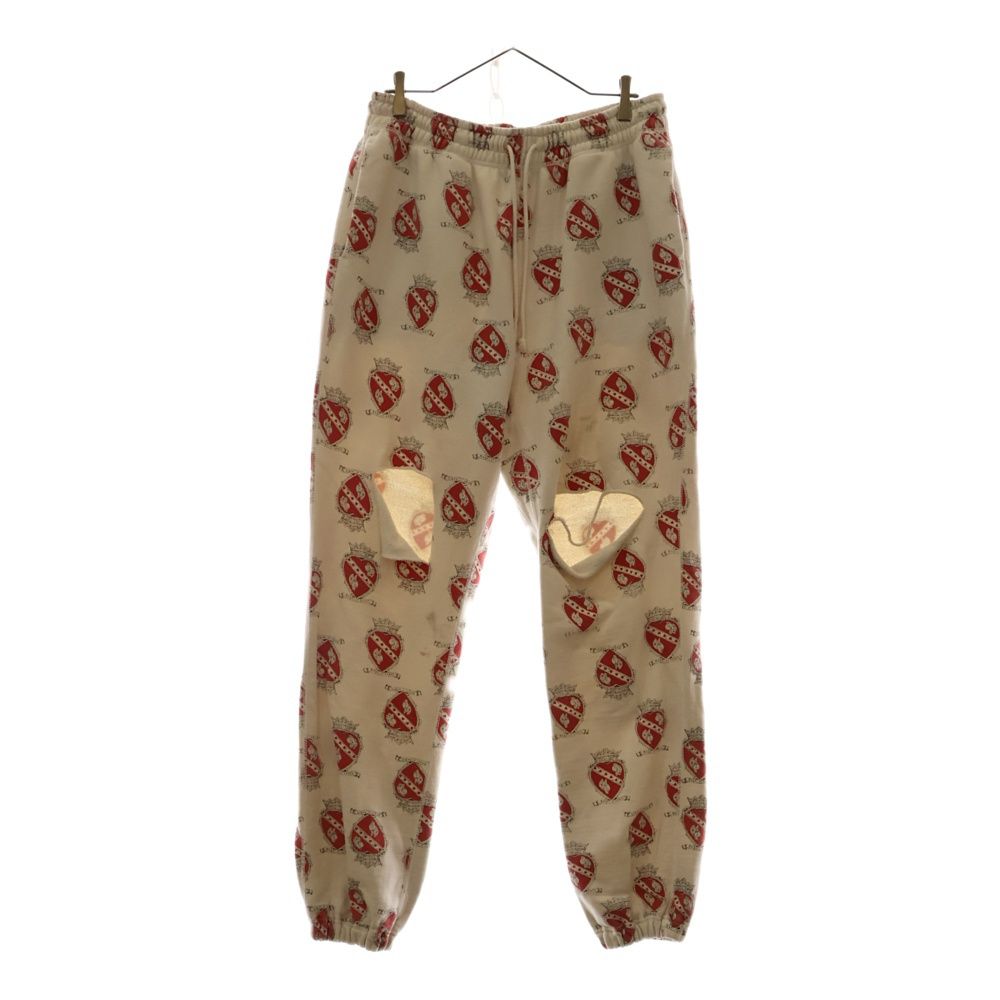 SAINT MICHAEL セントマイケル 21SS PJ Pant Heart ハートデザイン パジャマパンツ ホワイト|レッド SM-S21-0000-029