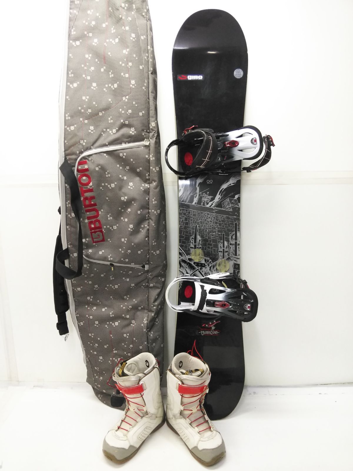 メンズ スノーボード ケース付き 4点セット バートン BURTON JEREMY JONES 156cm CARTEL DEELUXE ALPHA  26.5cm 初心者オススメ 初級 これから始める方へ - メルカリ