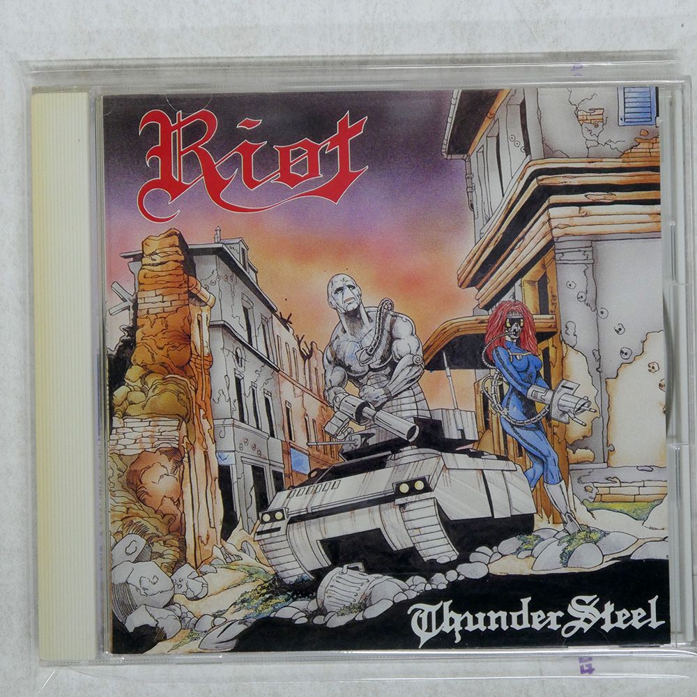 国内盤 RIOT/THUNDERSTEEL/CBS 25DP5080 CD □ - メルカリ