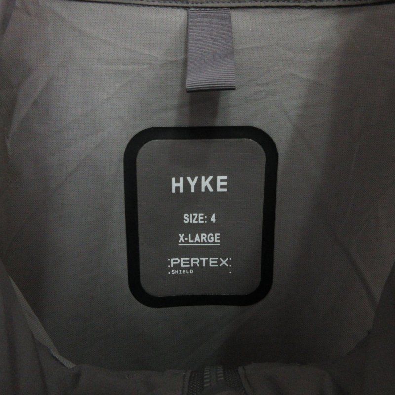 ハイク HYKE 24SS PERTEX WEP JACKET パーテックス ナイロンジャケット