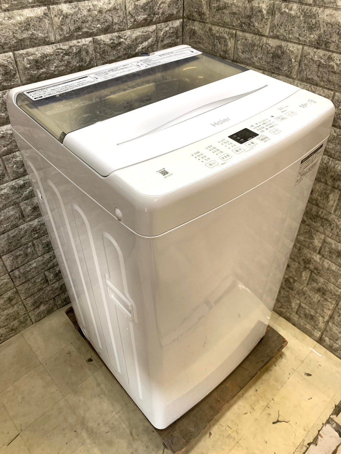 美品】大阪送料無料☆3か月保障付☆洗濯機☆2023年☆JW-U55A☆S-40