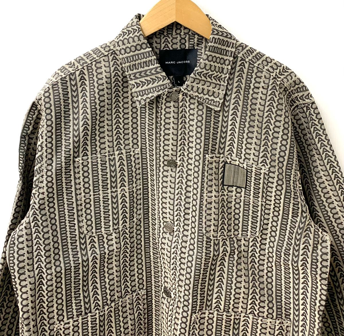 マーク・ジェイコブス MARC JACOBS モノグラム シャツ ジャケット The 