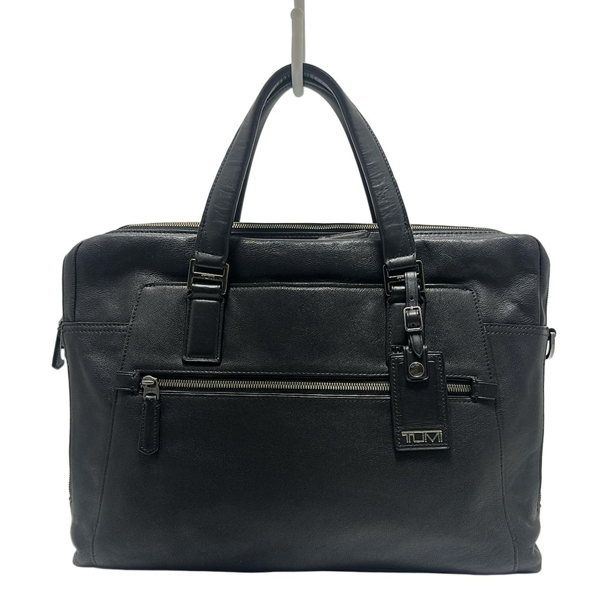 TUMI トゥミ ビジネスバッグ - 68530D 黒 本体ロックなし レザー
