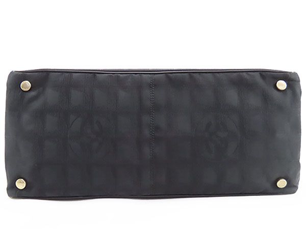 シャネル ナイロンレザー トラベルライン トートバッグ A15991 CHANEL シャネル ニュートラベルライントートMM トートバッグ