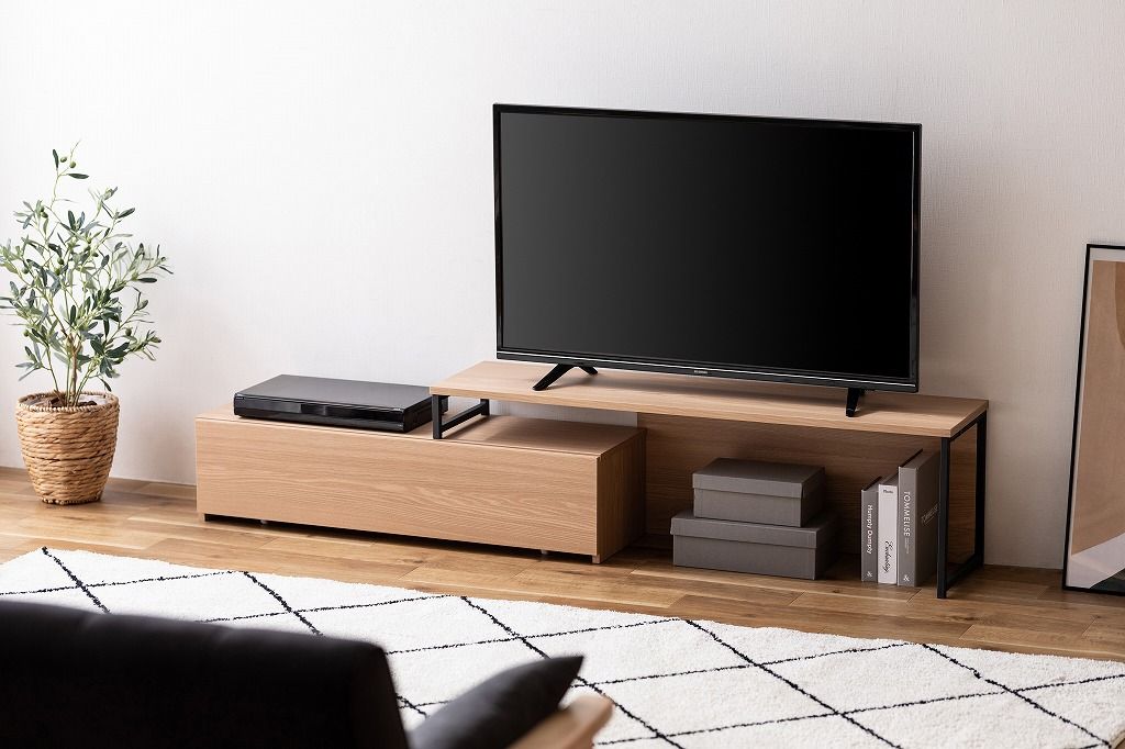 アイリスオーヤマ テレビ台 テレビボード スライドAVボード SLTS-1190 IRIS OHYAMA