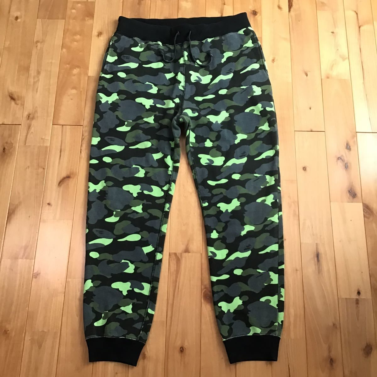 Neon 1st camo スウェットパンツ Lサイズ a bathing ape BAPE camo  