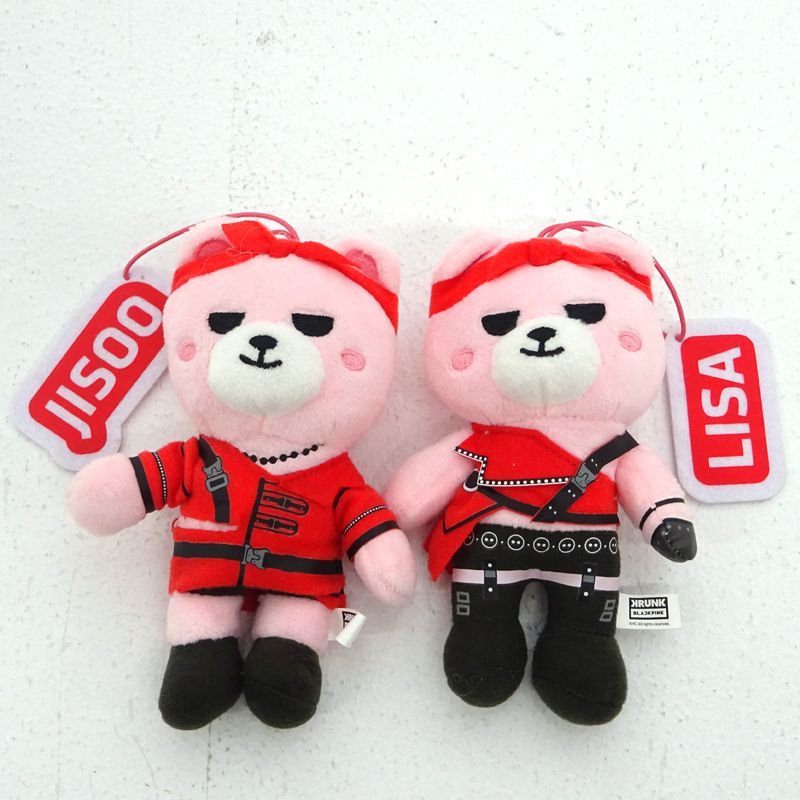 三重店】KRUNK✖︎BLACKPINK JISOO ぬいぐるみ 1体 ROSE JISOO