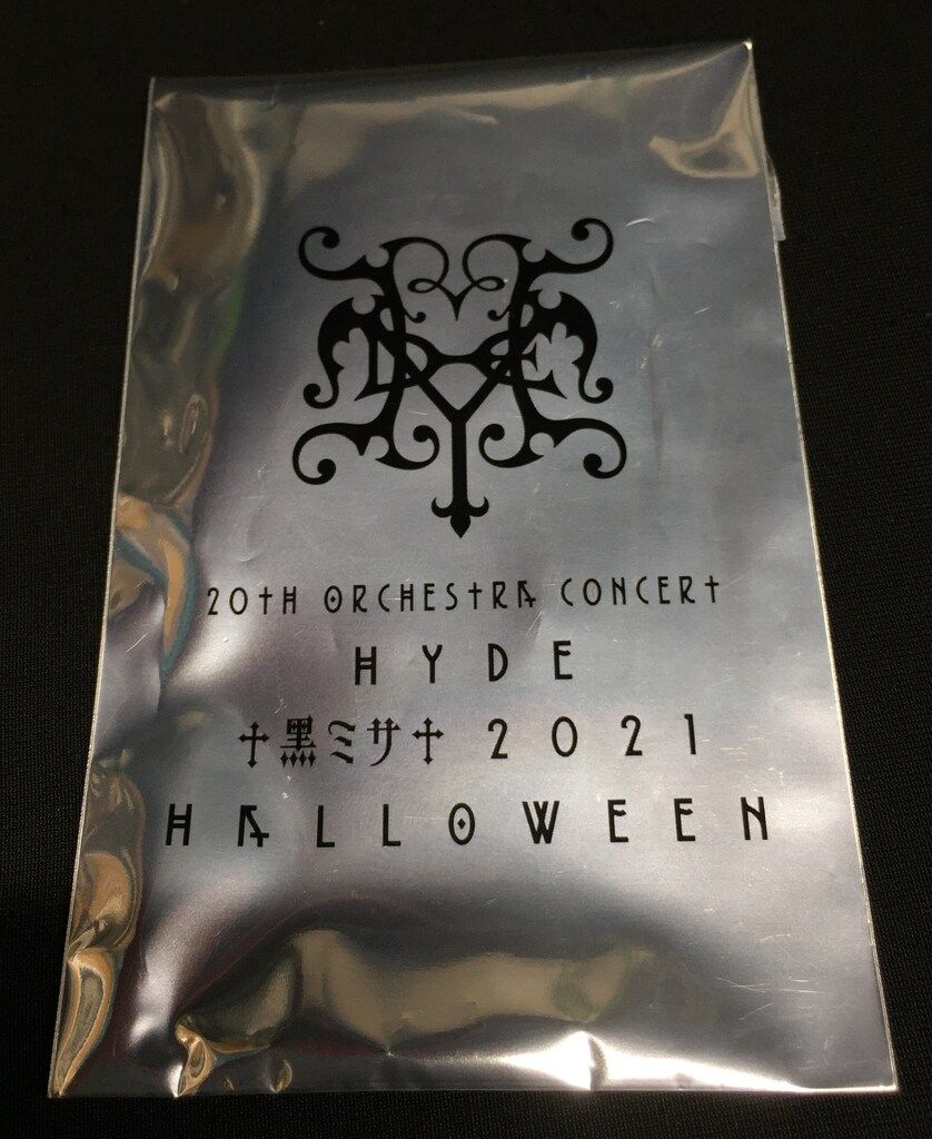 HYDE 黒ミサ2021 ハロウィン アクリルスタンド 新年の贈り物 HYDE 黒ミサ ハロウィン2021 仮装アクリルスタンド
