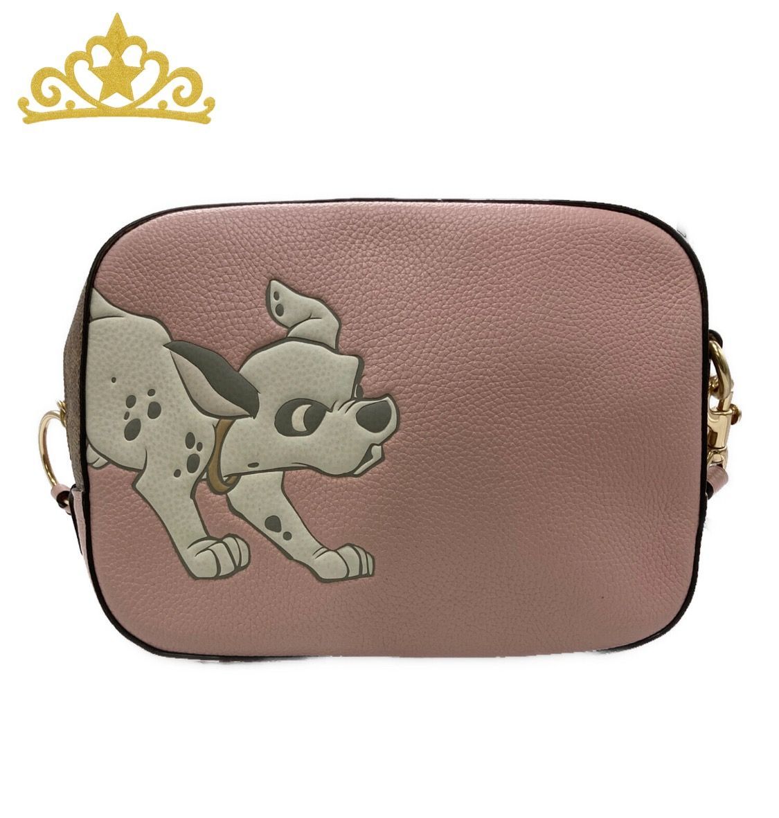 COACH ディズニーコラボ 101匹わんちゃん ショルダーバッグ COACH × DISNEY 19SS 101匹わんちゃん ウィズダルメシアン ショルダー