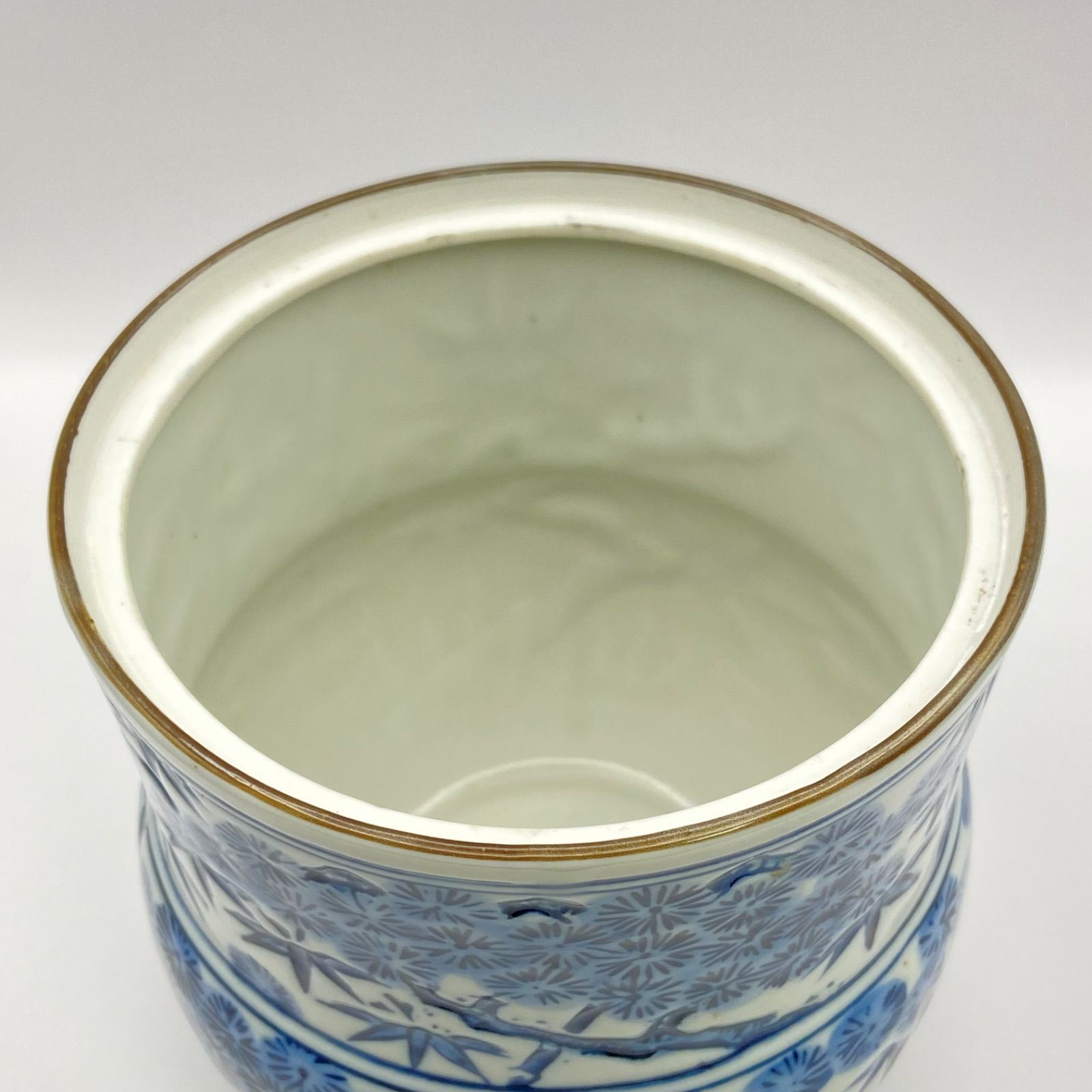 茶道具 水指 松竹梅紋 桃山窯 NO310 茶道具 水指 松竹梅紋 桃山窯 NO310 - メルカリ