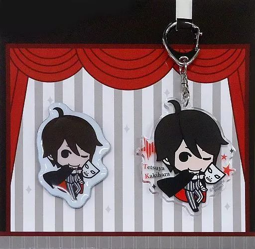 中古】その他雑貨(男性) 柿原徹也 ぷくぷくバッジ＆アクリル