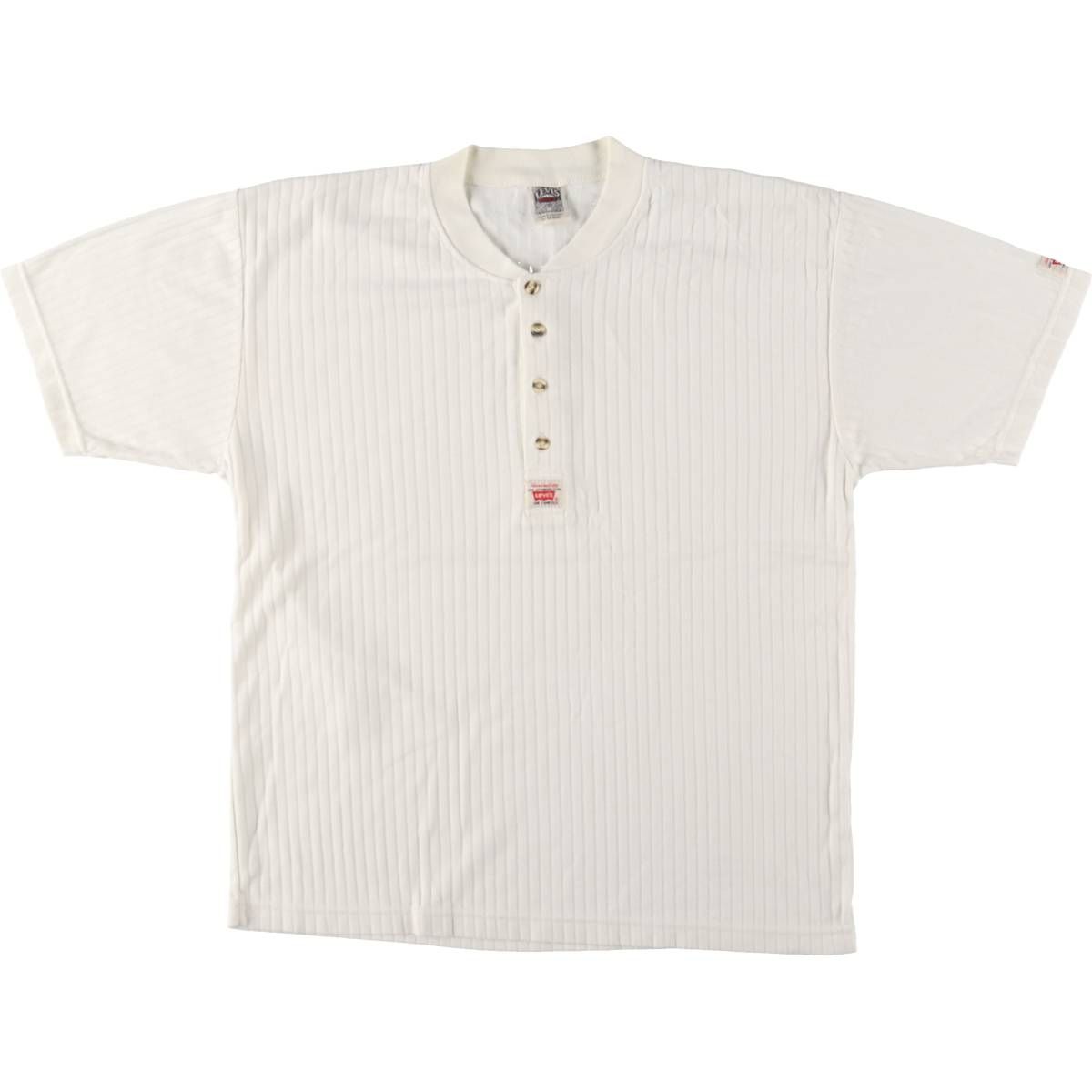 古着 90年代 リーバイス Levi s ヘンリーネック 半袖 Tシャツ メンズL相当 ヴィンテージ|eaa548137