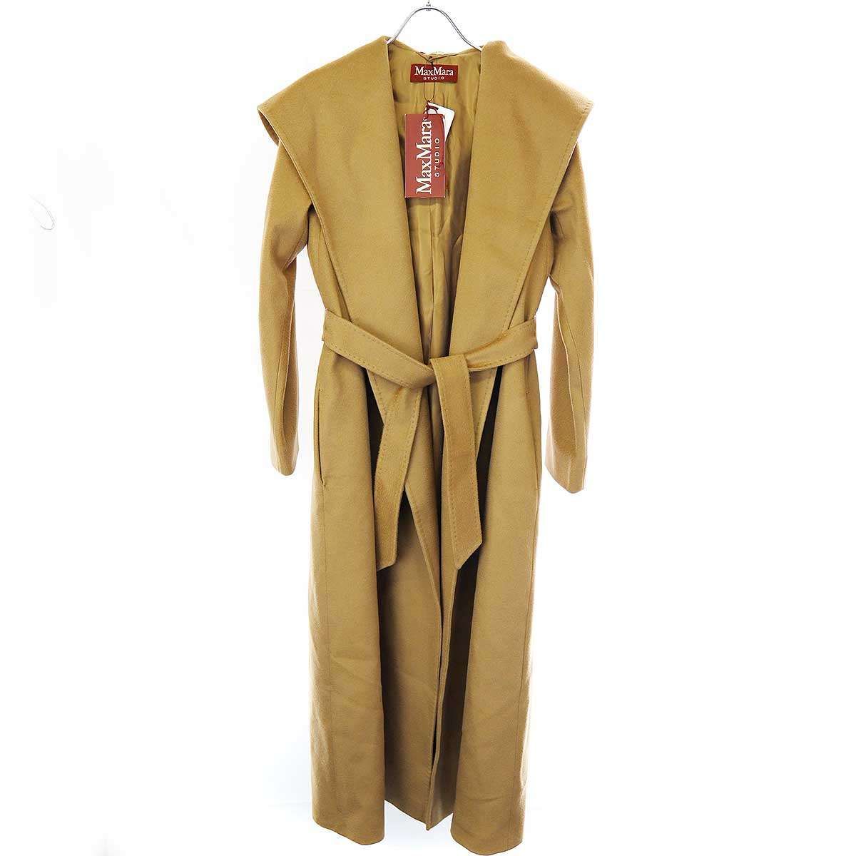 お値下げ！Max Mara キャメル コート 36 新品同様！（新品同様