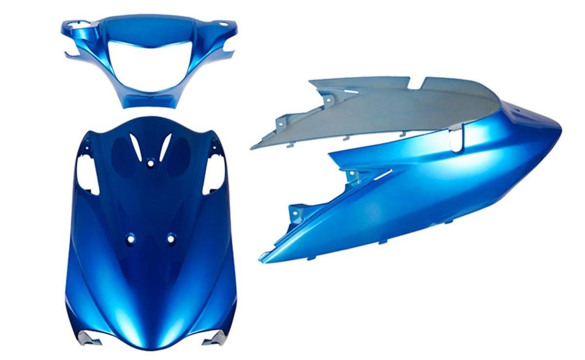 バイクパーツセンター(Bike Parts Center) 外装セット 3点セット ブルー 青 カウル 塗装済み 純正タイプ スズキ アドレスV125/G CF46A CF4EA 3093
